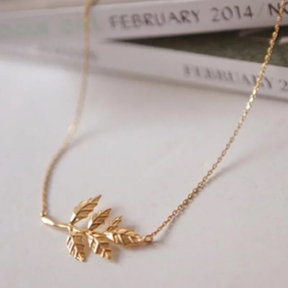 Jewelry - Gold Filled Branch Necklace